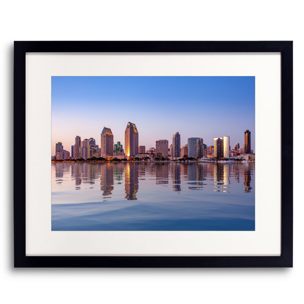 Made & Curated Steven Heap Reflections Of San Diego Framed by Steven Heap Print Wayfair